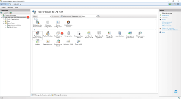 Gestion des certificats dans IIS