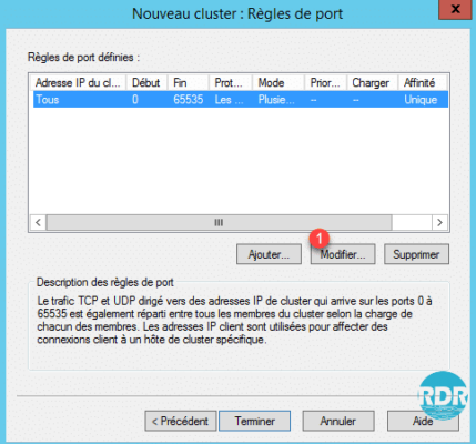 Aller aux paramètres avances
