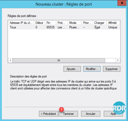 Terminer la configuration