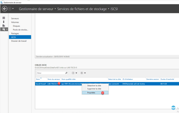 Gestionnaire de serveur