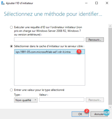 Selection de l'IQN