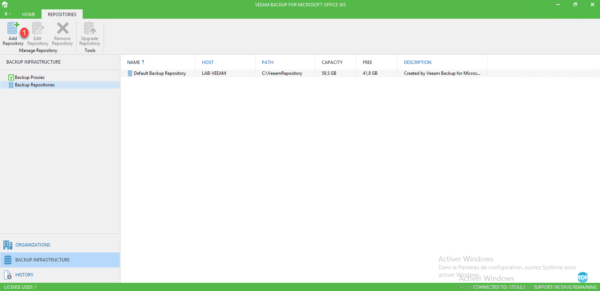 Ajout d'un repository