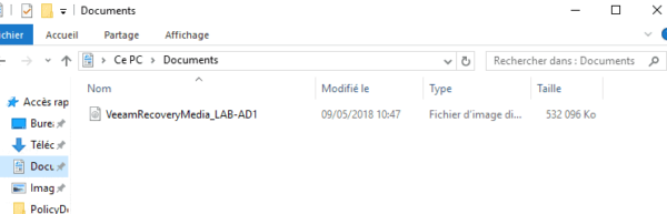 Fichier ISO