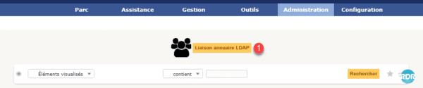Aller aux options de liaison