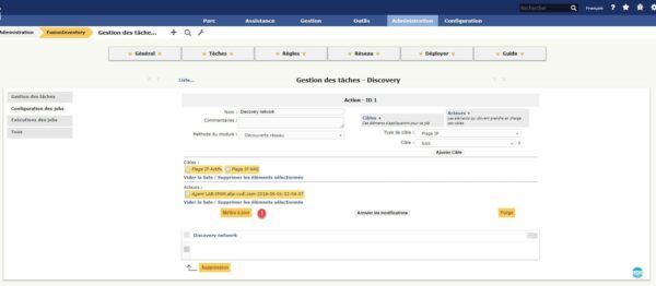 Enregistrer les changements