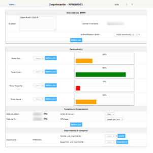 Fusioninvetory printer snmp