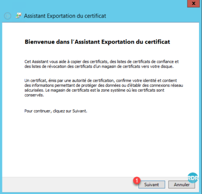 Assistant export