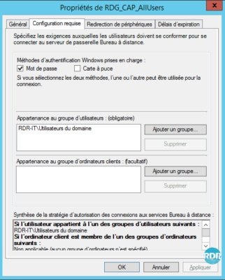 Configuration requise