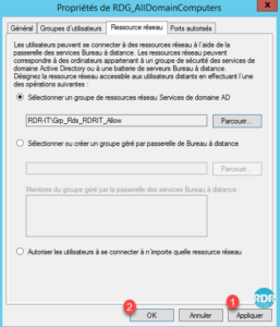 Valider les modifications