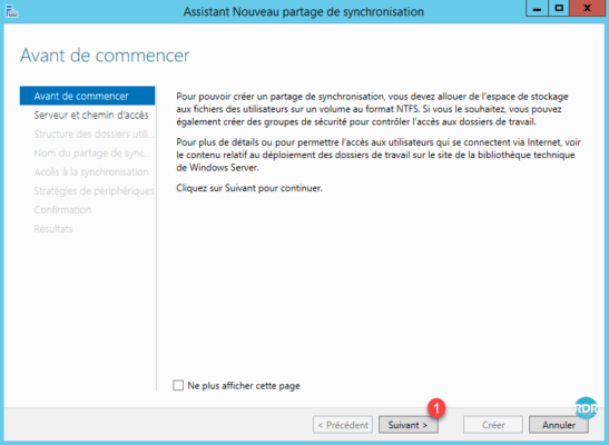 Assistant de configuration