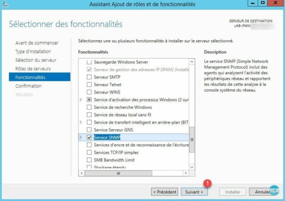 SNMP : étape suivante